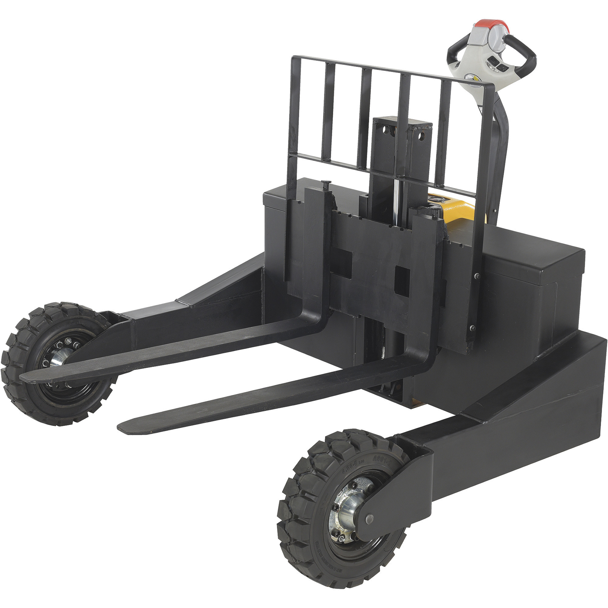 Vestil All-Terrain Pallet Truck - 3000-Lb. Capacity, 24V DC Battery Pack, 68in.L x 62in.W, Model# RT-EPT-3-48